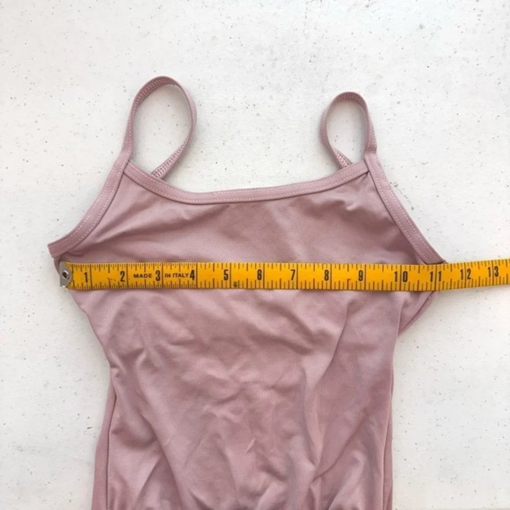 Motionwear Child Ballet Leotard Dress‎ Dusty Rose Mesh Back Strappy